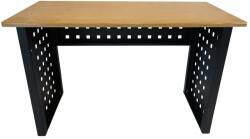 Lincos Irodai íróasztal fém lábakkal. 125x62cm (M5-1206-01)