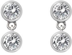 Hot Diamonds Ezüst fülbevaló topázzal és valódi gyémánttal Willow DE586