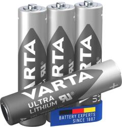 VARTA Ultra Lithium Lítium elem AAA 4 db (6103301404)