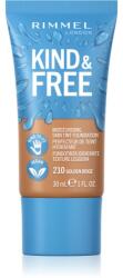 Rimmel Kind & Free könnyű hidratáló alapozó árnyalat 210 Golden Beige 30 ml