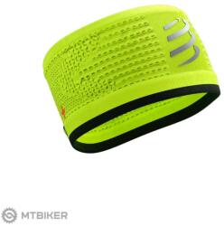 Compressport fejpánt BE/KI Flash fejpánt, Fluo sárga/fekete