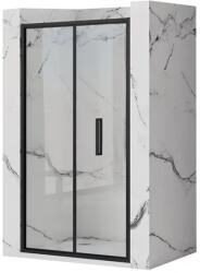 Rea Usa de nisa pliabila Rea Rapid Fold 100 cm sticla 6 mm negru (REA-K6420)