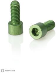 XLC BC-X02 Alu csavarok kosárhoz 2 db, lime zöld