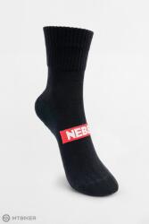 NEBBIA EXTRA MILE crew zokni, fekete (39-42)