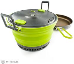 GSI Outdoors Escape HS 3L Bot + Frypan edénykészlet 3l zöld
