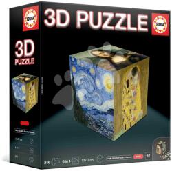 Educa Puzzle artistic 3D Cube Art Educa 216 piese de la 8 ani (EDU20123)
