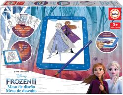 Educa Desenare Frozen 2 Disney tabletă Educa cu opere de artă și accesorii pentru copilașii de la 5 ani (EDU18369)