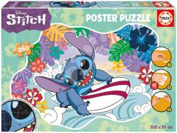 Educa Puzzle afiș Stitch Disney Educa 250 piese de la 4 ani (EDU19963) Puzzle