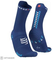 Compressport Pro Racing V4.0 Run High zokni, sodalite/neonkék (T1 (EU 35-38))