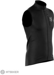 Compressport Hurricane Windproof v2 mellény, fekete (XL)