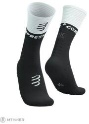 Compressport Mid Compression V2.0 zokni, fekete/fehér (T3 (EU 42 - 44))