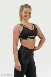 NEBBIA INTENSE Iconic 844 Gold női bélelt melltartó, fekete/arany (S)