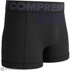 Compressport Seamless boxeralsó, fekete/szürke (M)