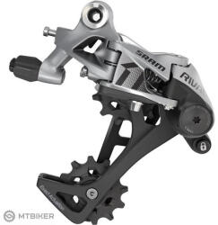 SRAM Rival 1 Type 3.0 váltó, 11 kerék, hosszú kar, ezüst