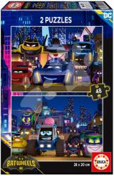 Educa Puzzle DC Batwheels Educa 2x48 darabos 4 évtől (20107)