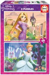 Educa Puzzle Hercegnők Disney Educa 2x48 darabos (19997)