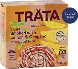 Trata Ton afumat in ulei vegetal de lamaie-oregano 160 g