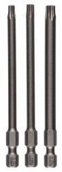 Bosch Csavarozó bit készlet extrakemény, 3 részes, T20, T25, T30, 89 mm Bosch 2607001760 hossz: 89 mm
