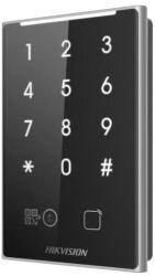 Hikvision DS-K1109DKB-QR Kártya- DESfire, Felica, Mifare olvasó; QR kód olvasó; RS485 vagy Wiegand k (DS-K1109DKB-QR) - digipont