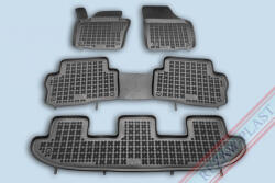 Rezaw-Plast Set de covorașe din cauciuc Rezaw-Plast cu margini înalte pentru 7 locuri pentru Seat ALHAMBRA (2010-2022) (REZAWPLAST-200112)