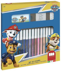 Multiprint Set de ștampile cu 18 piese Patrula Cățelușilor cu cariocă - Multiprint (MUL-86903)