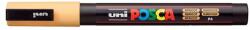 uni Dekormarker, 1, 8-2, 5 mm, UNI „Posca PC-5M, barack (TUPC3MBCK)