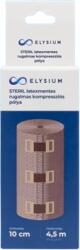 Elysium STERIL Latexmentes rugalmas kompressziós pólya kötésrögzítővel (10 cm X 4, 5 m)