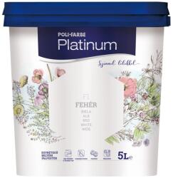 Poli - Farbe Platinum beltéri falfesték diszperziós Fehér matt 5 l (30101030)