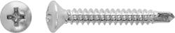 Süllyesztett lencsefejű univerzális csavar PH-behajtás 2, 9 mm x 13 mm 12 darab (486320)