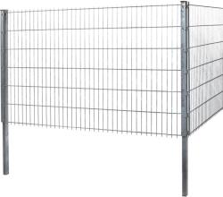  Kétrudas hálós kerítéspanel vastagság 8/6/8 horganyzott 143 cm x 251 cm (041034)