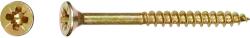 LUX-TOOLS LUX süllyesztettfejű univerzális csavar PZ-behajtás 5 mm x 30 mm 200 db (470410)