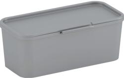 KIS Divider Low tárolódoboz fedéllel szürke (8512000049901)