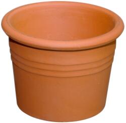 Deroma Cilindro Bordato virágcserép 12 cm x 9 cm terrakotta (0P120PZ)