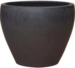 Virágcserép 26 cm x 26 cm x 23 cm antracit
