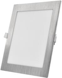 EMOS Led süllyesztett lámpatest négyzet ezüst CCT 18W