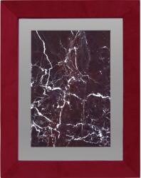  Midnight Mystery képkeret 10 cm x 15 cm bordó bársony hatású (141164)