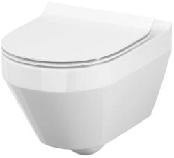Cersanit fali wc szett Crea ovális wc és ülőke