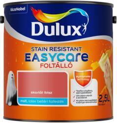 Dulux EasyCare foltálló beltéri falfesték skarlát ibisz matt 2, 5 l (5253176)