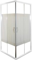Sarokkabin 2 db tolóajtóval 90 cm x 90 cm x 180 cm (TTW90S)