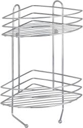 WENKO Exclusiv sarokpolc 2 szint króm 43 cm x 23, 5 cm x 30, 5 cm (15498100)
