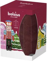 Bolsius csillaggyertya bordó diótörős 170 mm x 70 mm