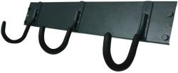 AR Shelving Rivet oldalelem 3 kampóval antracit 43cm-es polchoz