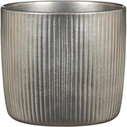 Scheurich kaspó Solido Linea 909 15 cm x 13, 6 cm Brilliant Silver