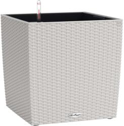 Lechuza Cube Cottage virágtartó 40 cm x 40 cm x 40 cm világosszürke