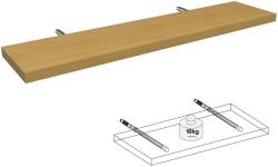 Lebegő polc bükk 80 cm x 18 cm x 2, 5 cm