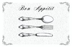 D-C-TABLE d-c-fix Bon Appetit teríték alátét 29 x 44 cm (F2302103)