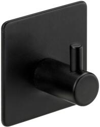  Hettich öntapadó fogas fém fekete matt 45 mm x 45 mm x 28 mm 1 db