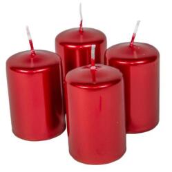 Adventi gyertya 4 db piros