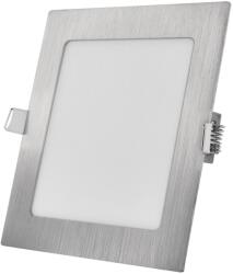 EMOS Led süllyesztett lámpatest négyzet ezüst CCT 12W