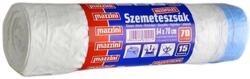 Mazzini Húzófüles sz. zsák 70 l (64x70cm) 15 db/roll